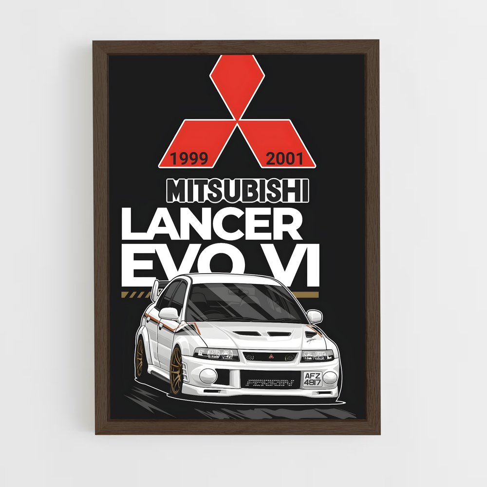 ap-lancer evolution v-2 cadre Bois foncé
