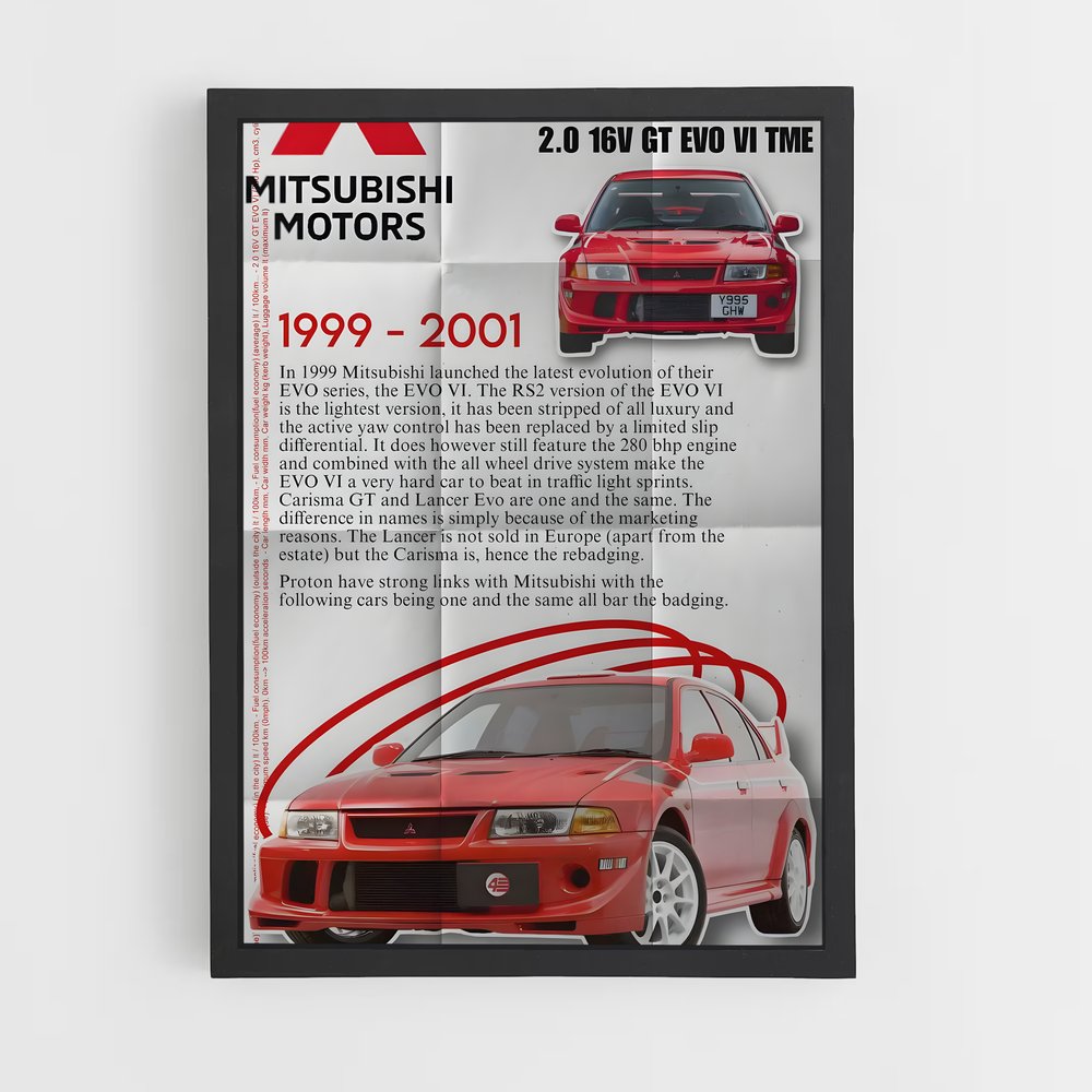 ap-lancer evolution vi tme-1 cadre Noir