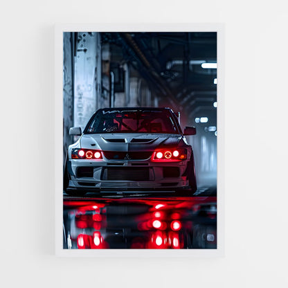 ap-lancer evolution viii-1 cadre Blanc