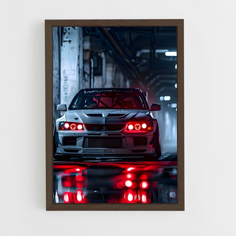 ap-lancer evolution viii-1 cadre Bois foncé