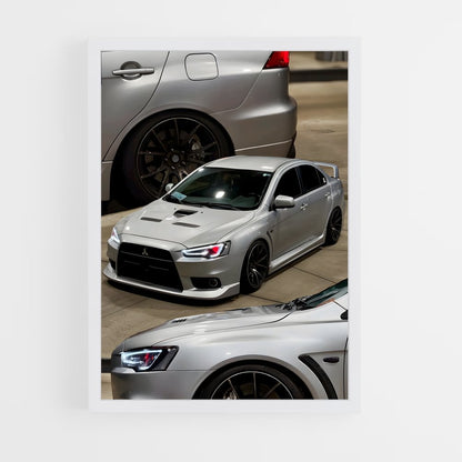 ap-lancer evolution x-2 cadre Blanc