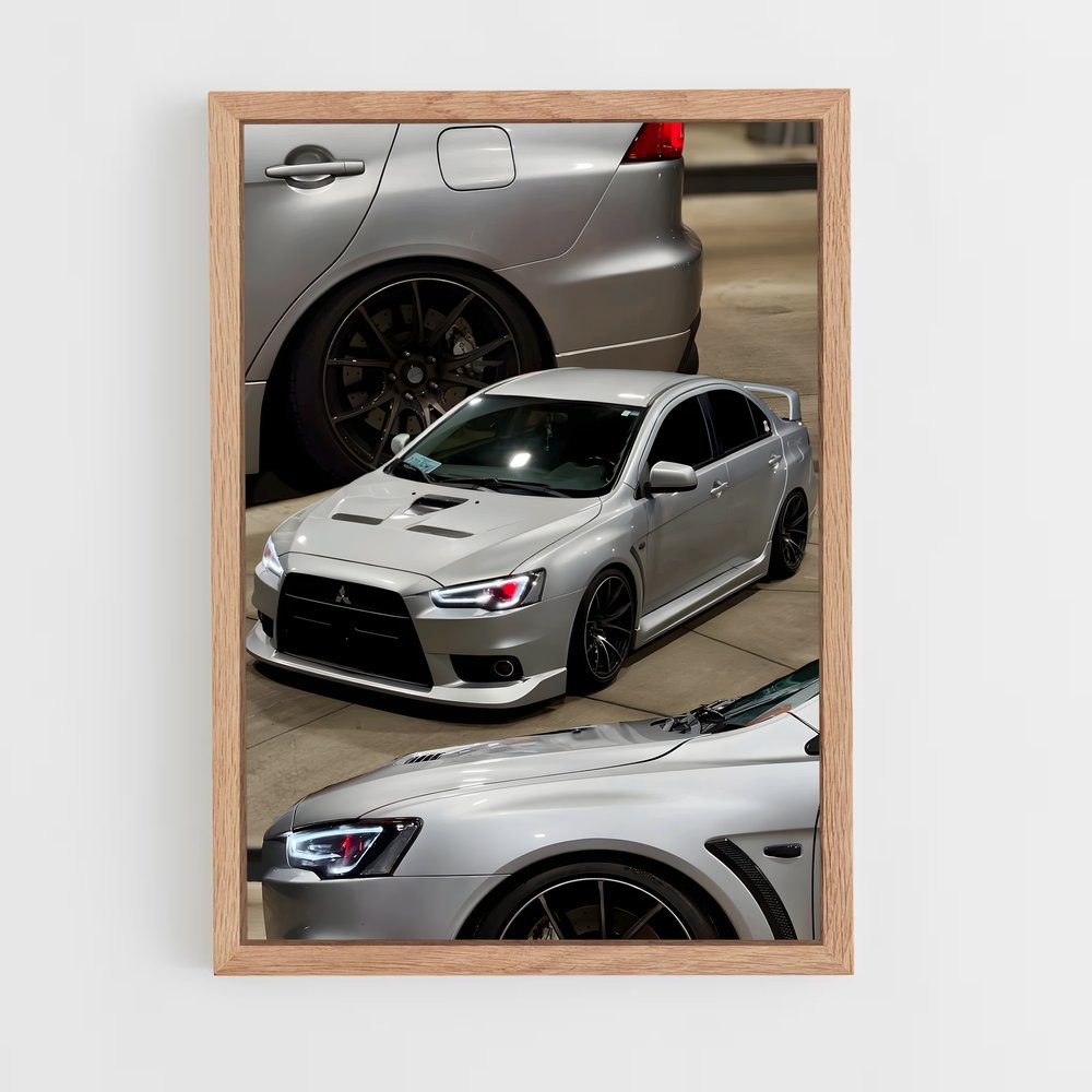 ap-lancer evolution x-2 cadre Bois clair