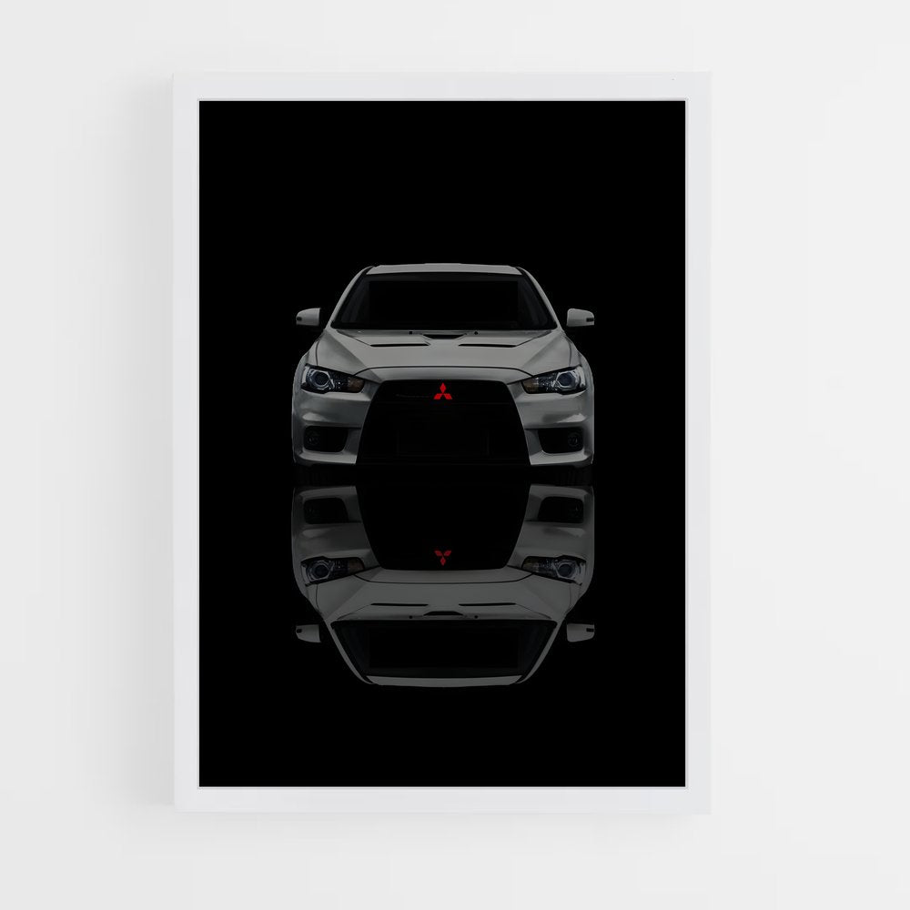 ap-lancer evolution x-3 cadre Blanc