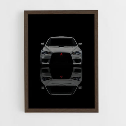 ap-lancer evolution x-3 cadre Bois foncé