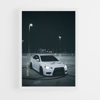 ap-lancer evolution x-5 cadre Blanc