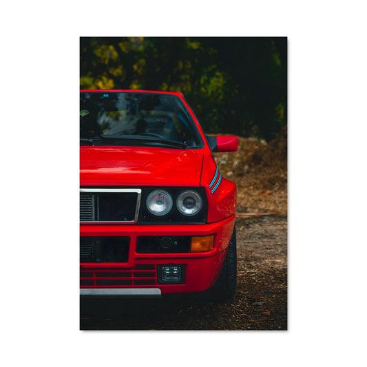 Poster Lancia Rouge