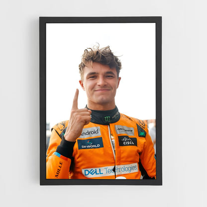 ap-lando norris-4 cadre Noir