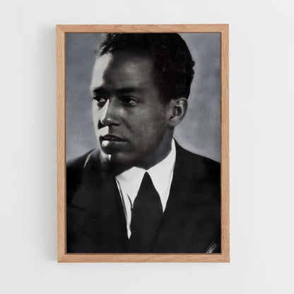 ap-langston hughes-1 cadre Bois clair