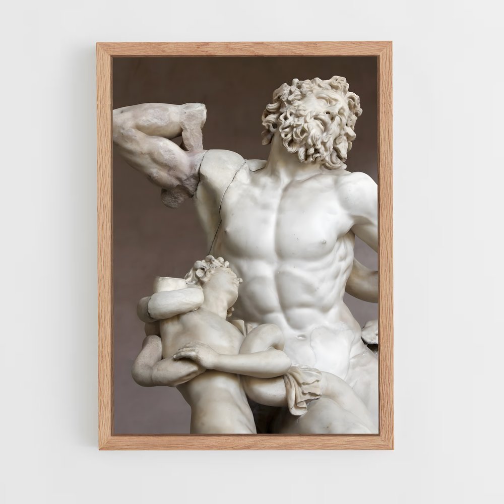 ap-laocoon and his sons-2 cadre Bois clair