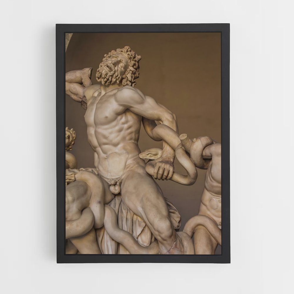 ap-laocoon and his sons-3 cadre Noir