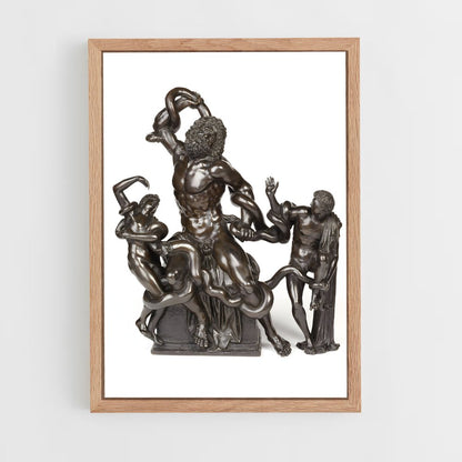ap-laocoon and his sons-6 cadre Bois clair