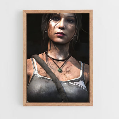ap-lara croft-6 cadre Bois clair