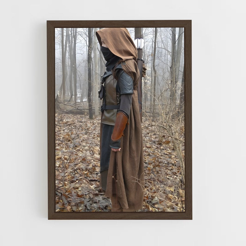 ap-larp-7 cadre Bois foncé