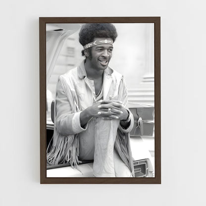 ap-larry graham-8 cadre Bois foncé