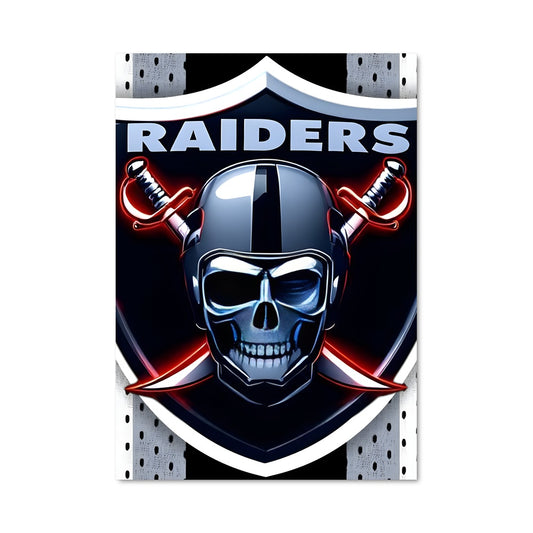 Poster Silver and Black