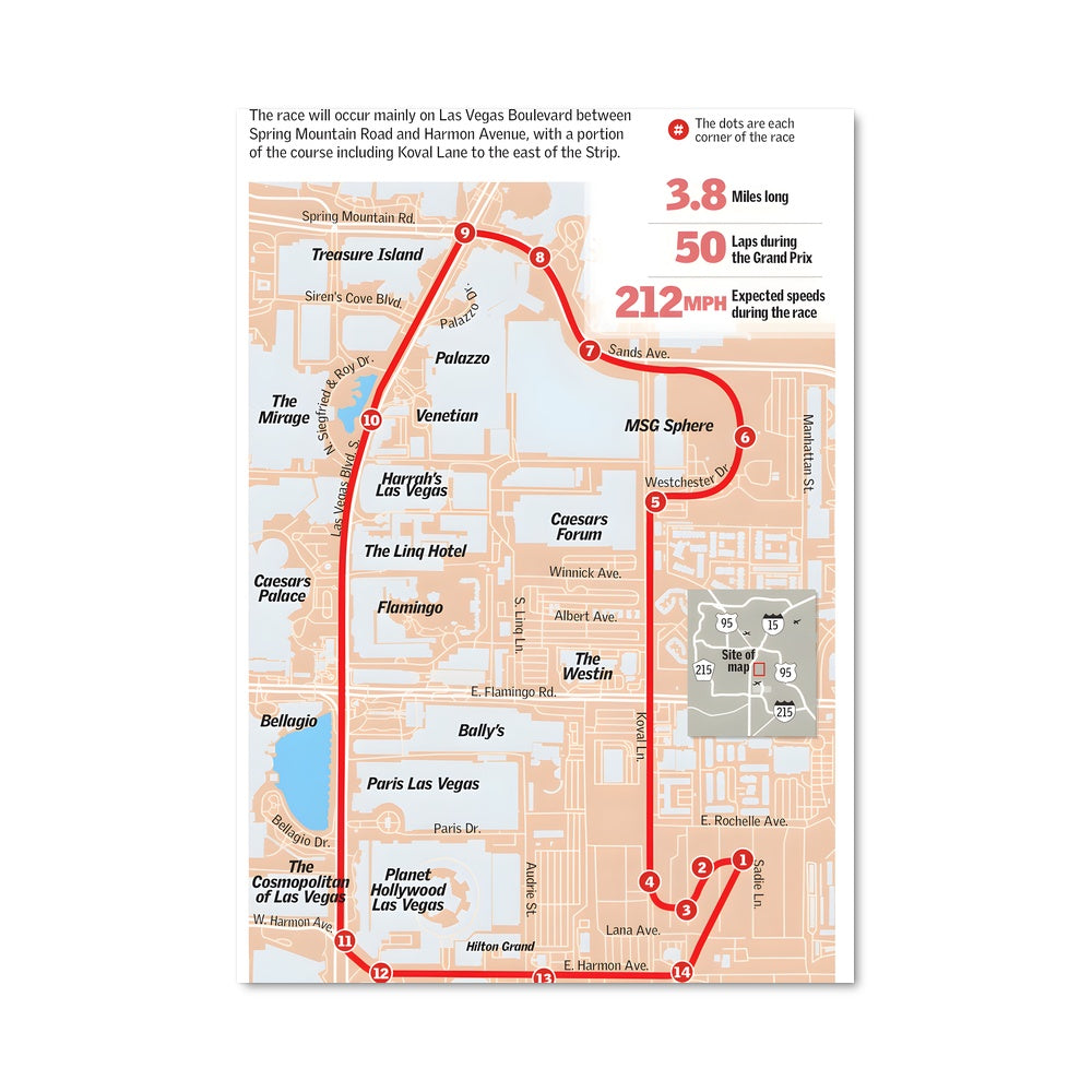 Poster Circuit de la Fortune