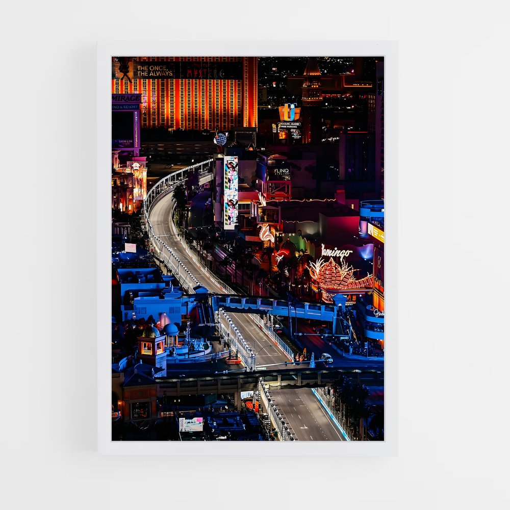 ap-las vegas grand prix-1 cadre Blanc