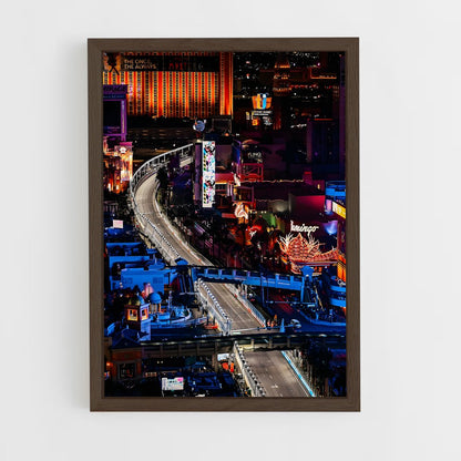 ap-las vegas grand prix-1 cadre Bois foncé