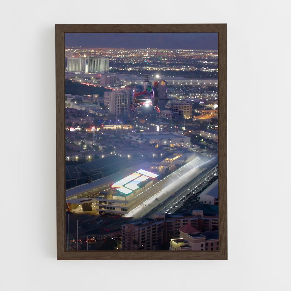 ap-las vegas grand prix-8 cadre Bois foncé