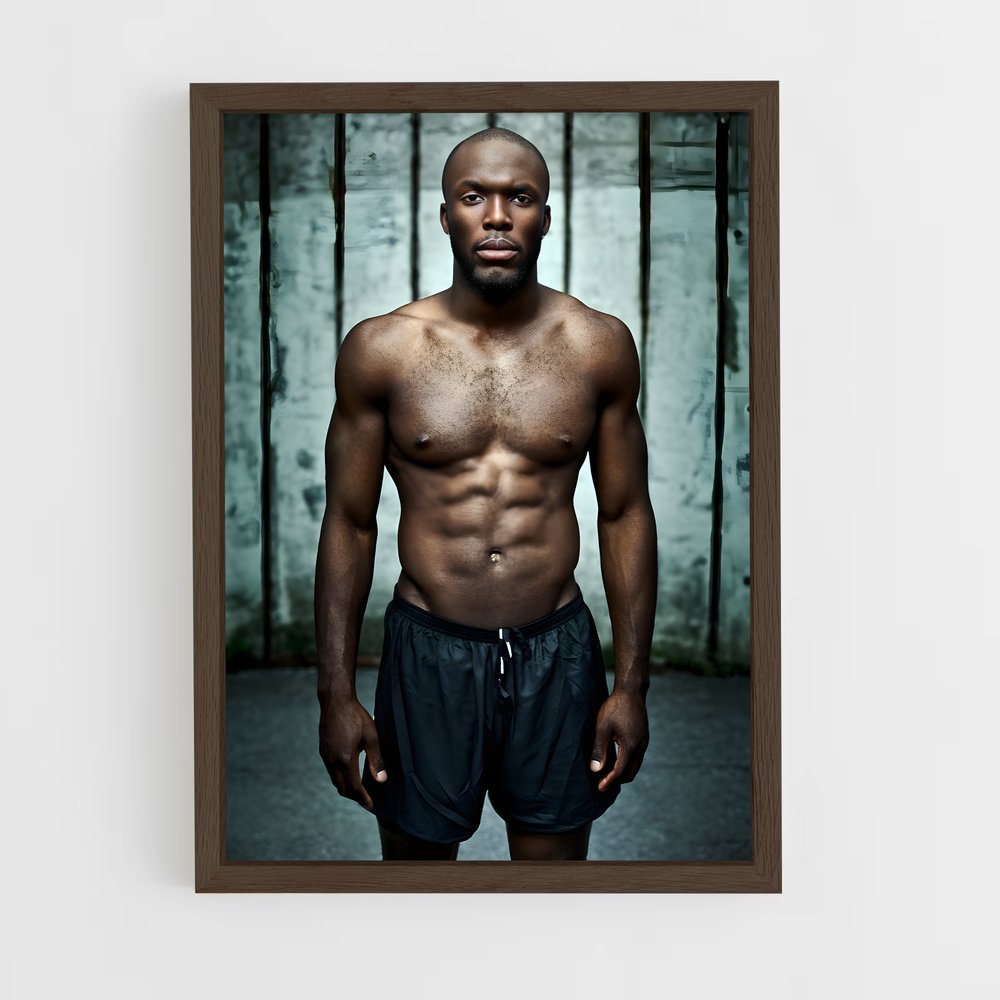 ap-lashawn merritt-2 cadre Bois foncé