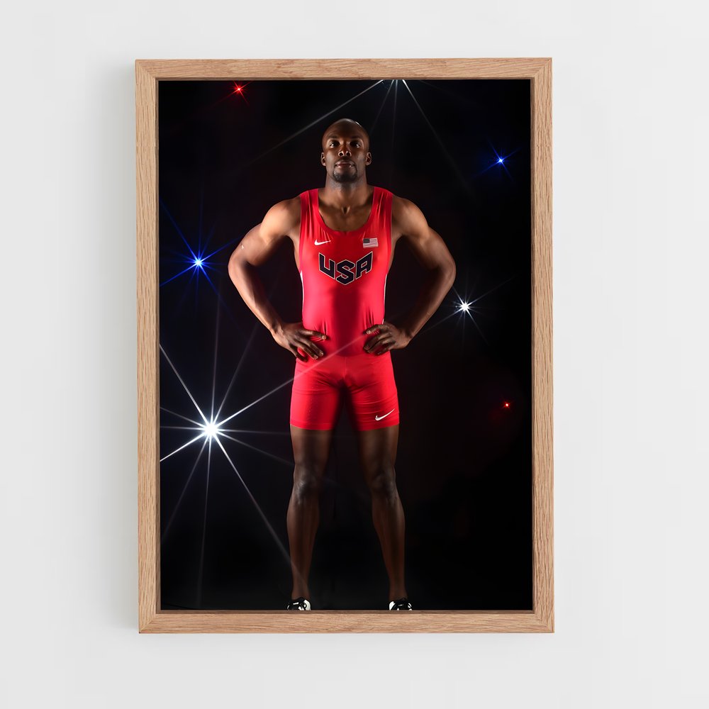 ap-lashawn merritt-4 cadre Bois clair