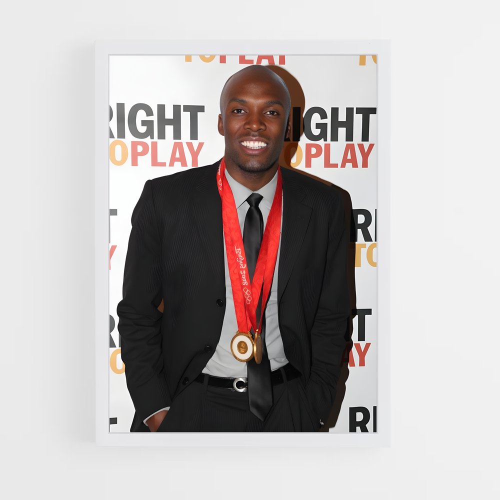 ap-lashawn merritt-5 cadre Blanc