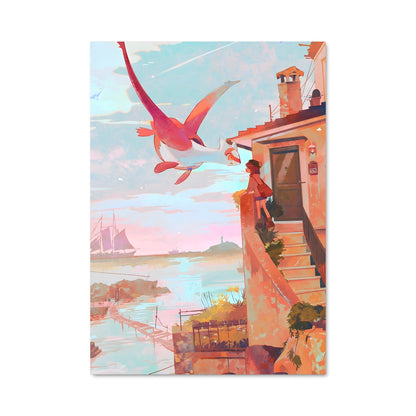 Poster Latias en Vol