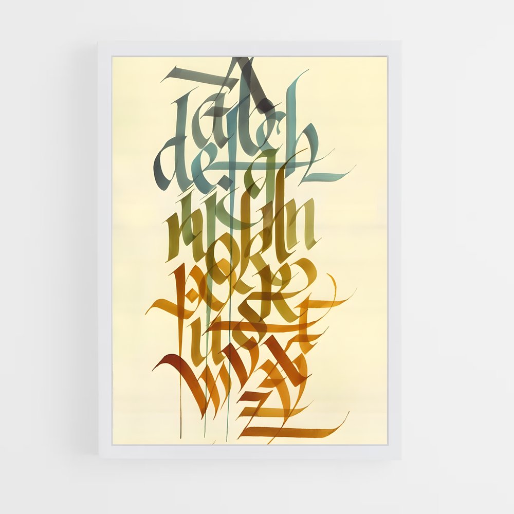 ap-latin calligraphy-5 cadre Blanc