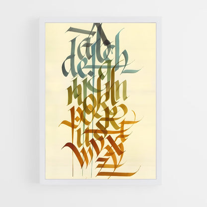 ap-latin calligraphy-5 cadre Blanc