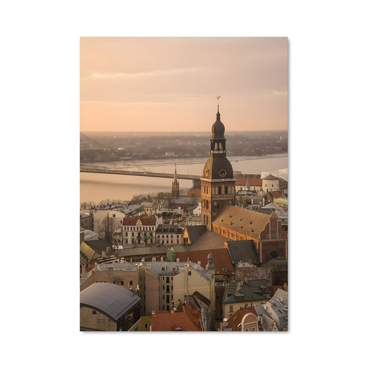 Poster Le Pont de Riga