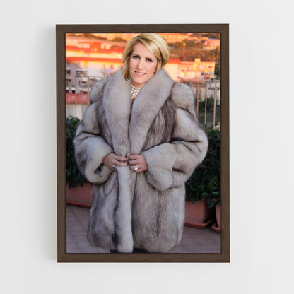 ap-laura ingraham-3 cadre Bois foncé