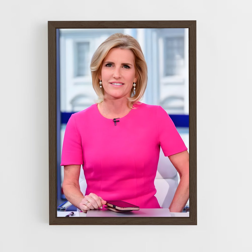 ap-laura ingraham-7 cadre Bois foncé