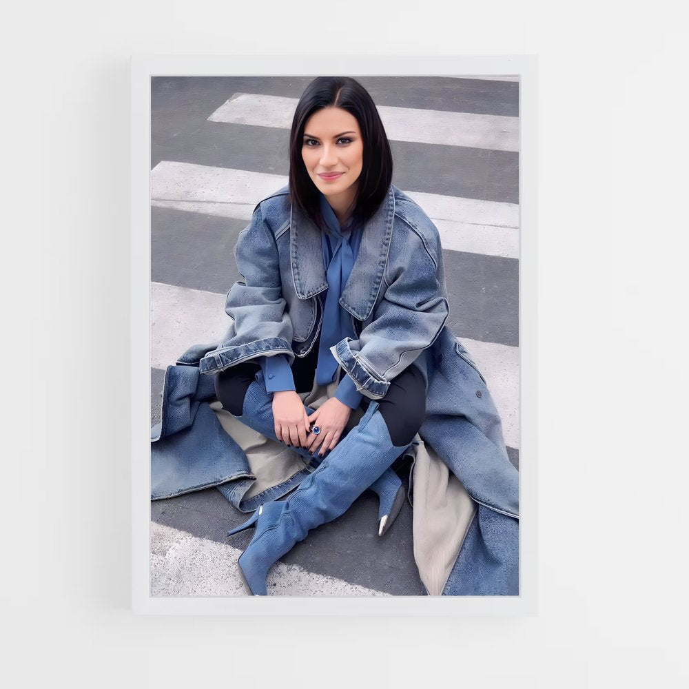 ap-laura pausini-1 cadre Blanc