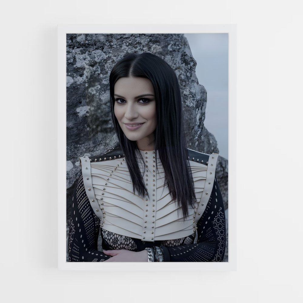 ap-laura pausini-2 cadre Blanc