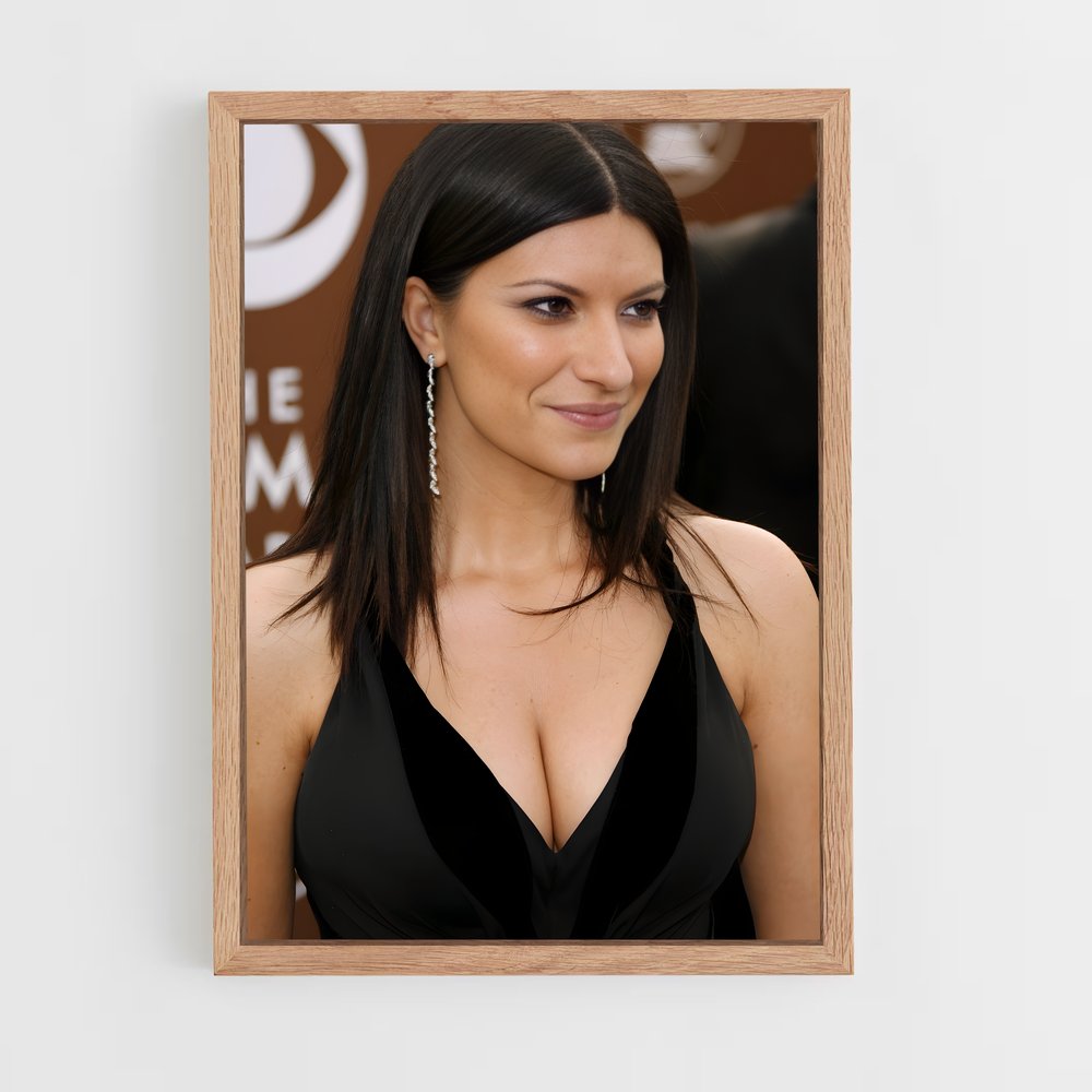 ap-laura pausini-4 cadre Bois clair