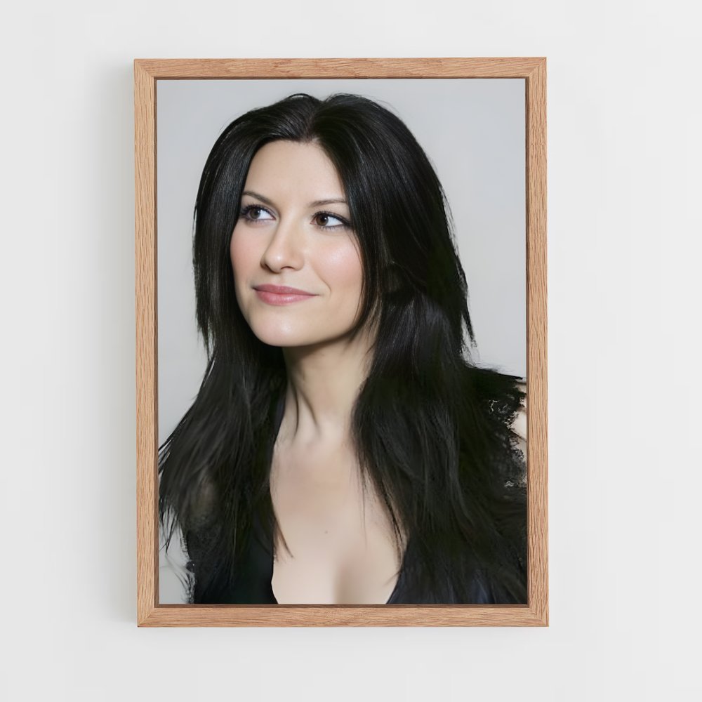ap-laura pausini-7 cadre Bois clair