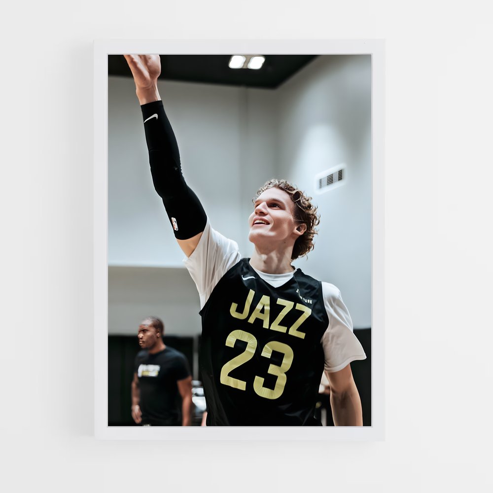 ap-lauri markkanen-3 cadre Blanc