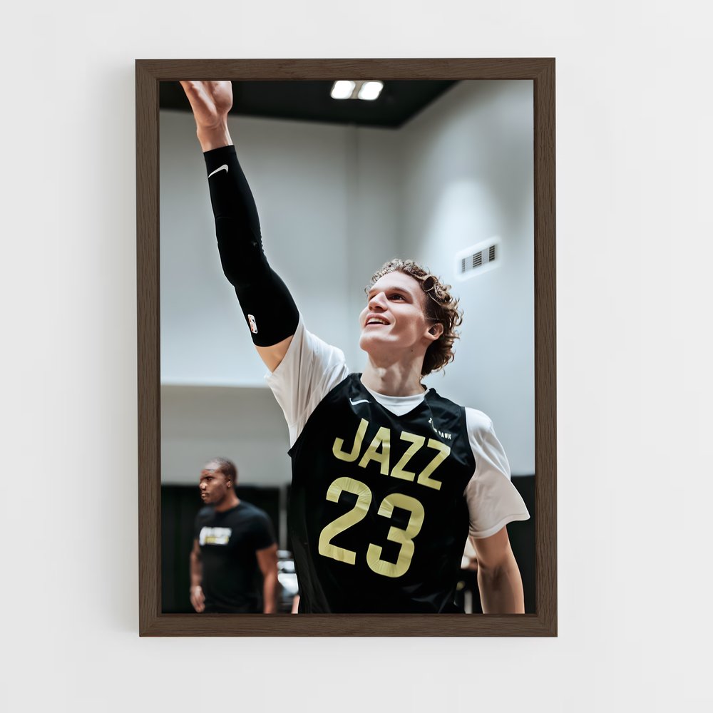 ap-lauri markkanen-3 cadre Bois foncé