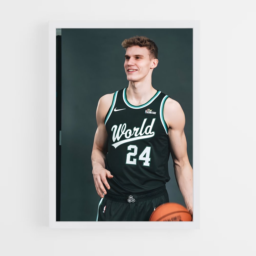 ap-lauri markkanen-5 cadre Blanc