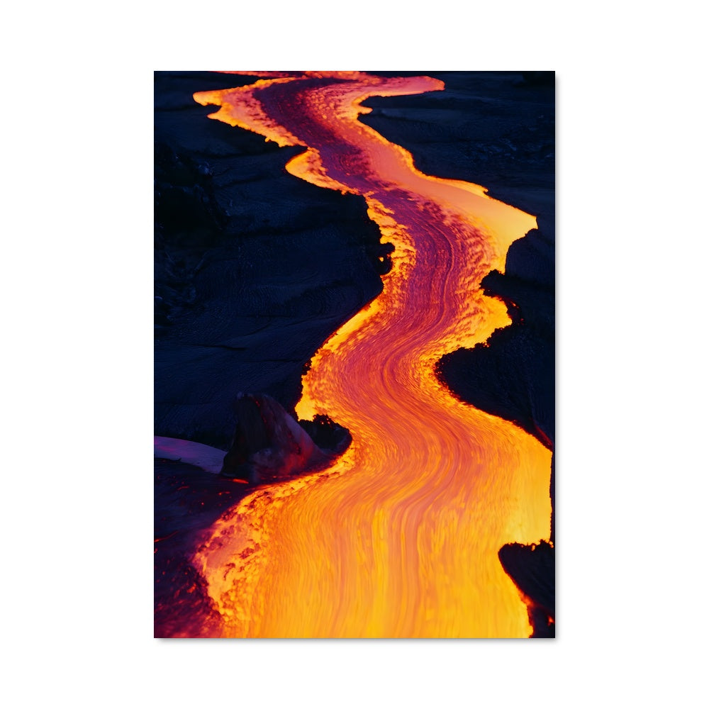 Poster Flux de Lave