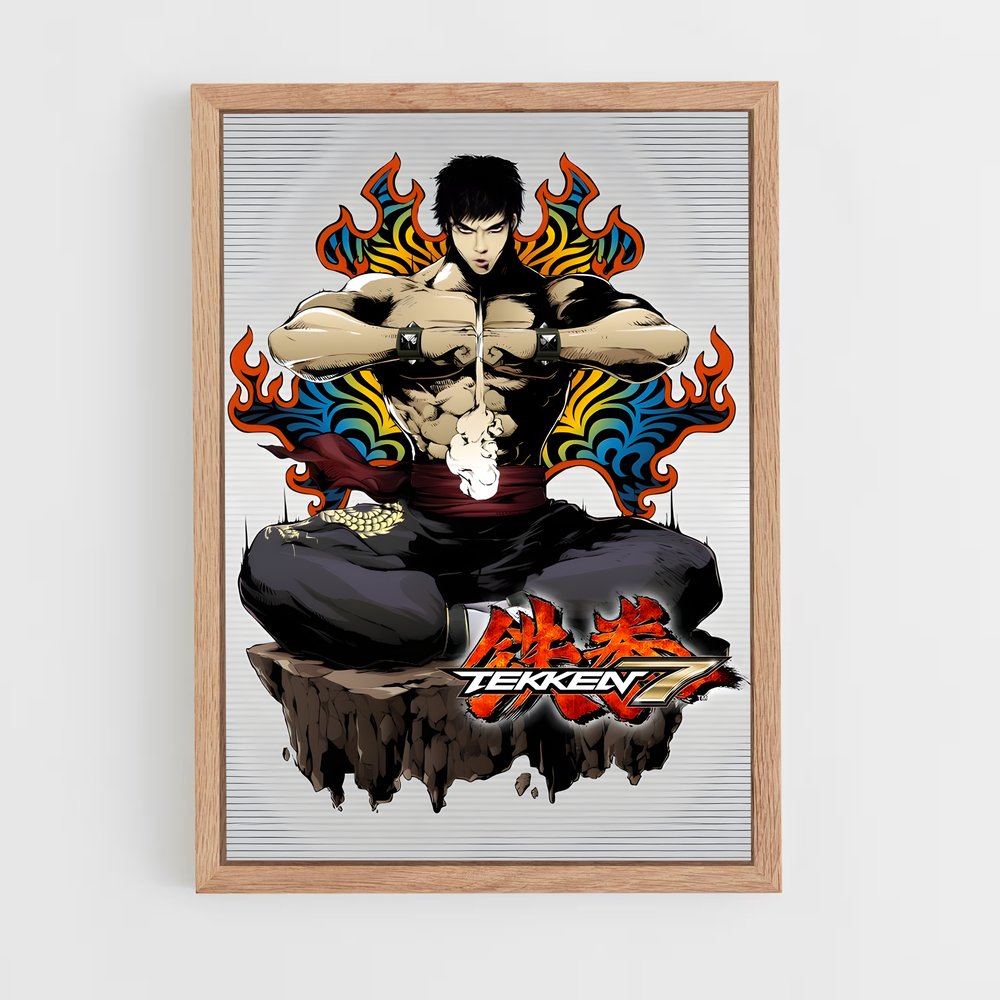 ap-law tekken-2 cadre Bois clair