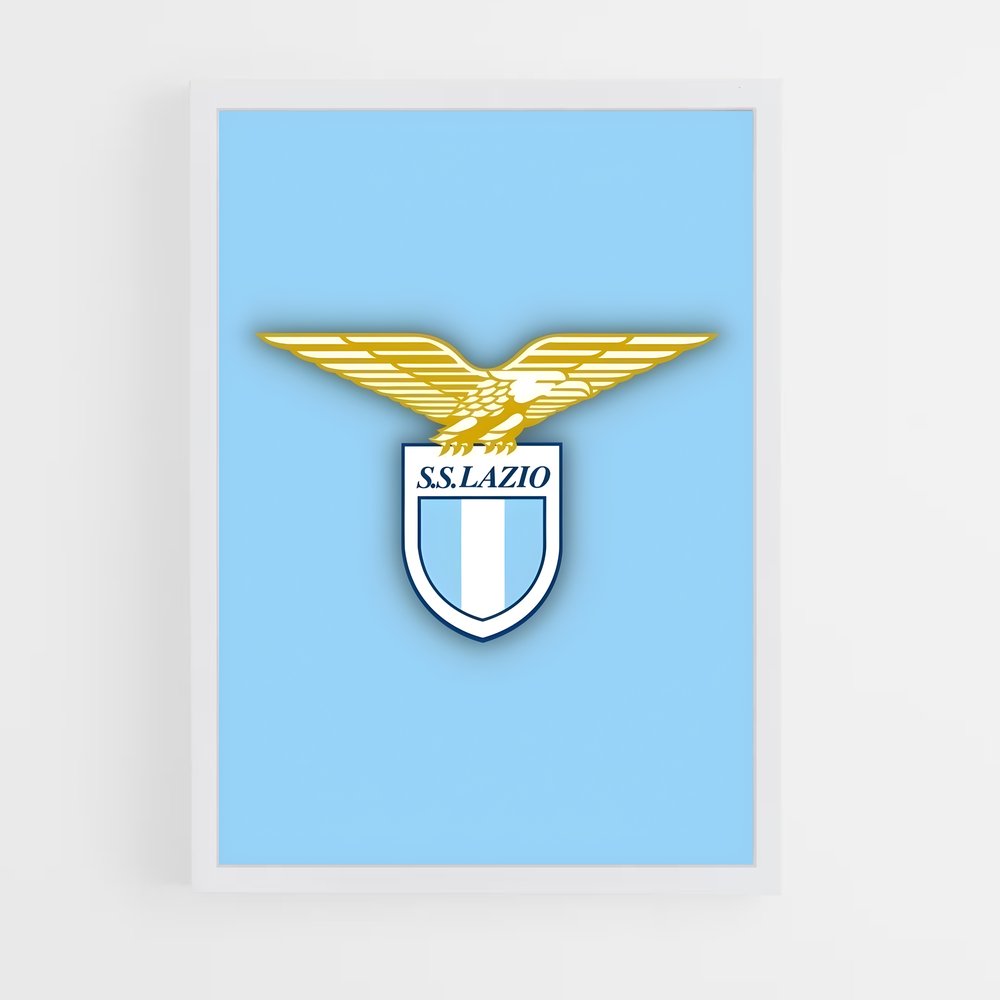 ap-lazio flag-1 cadre Blanc