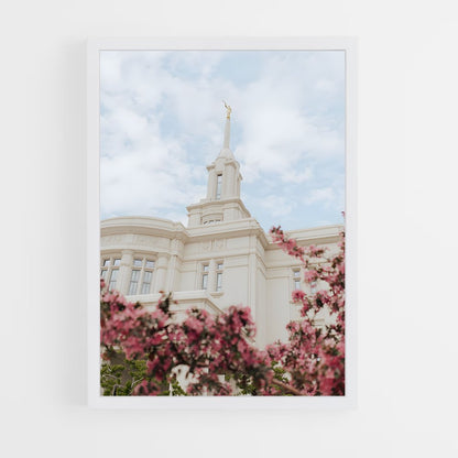 ap-lds temple-12 cadre Blanc