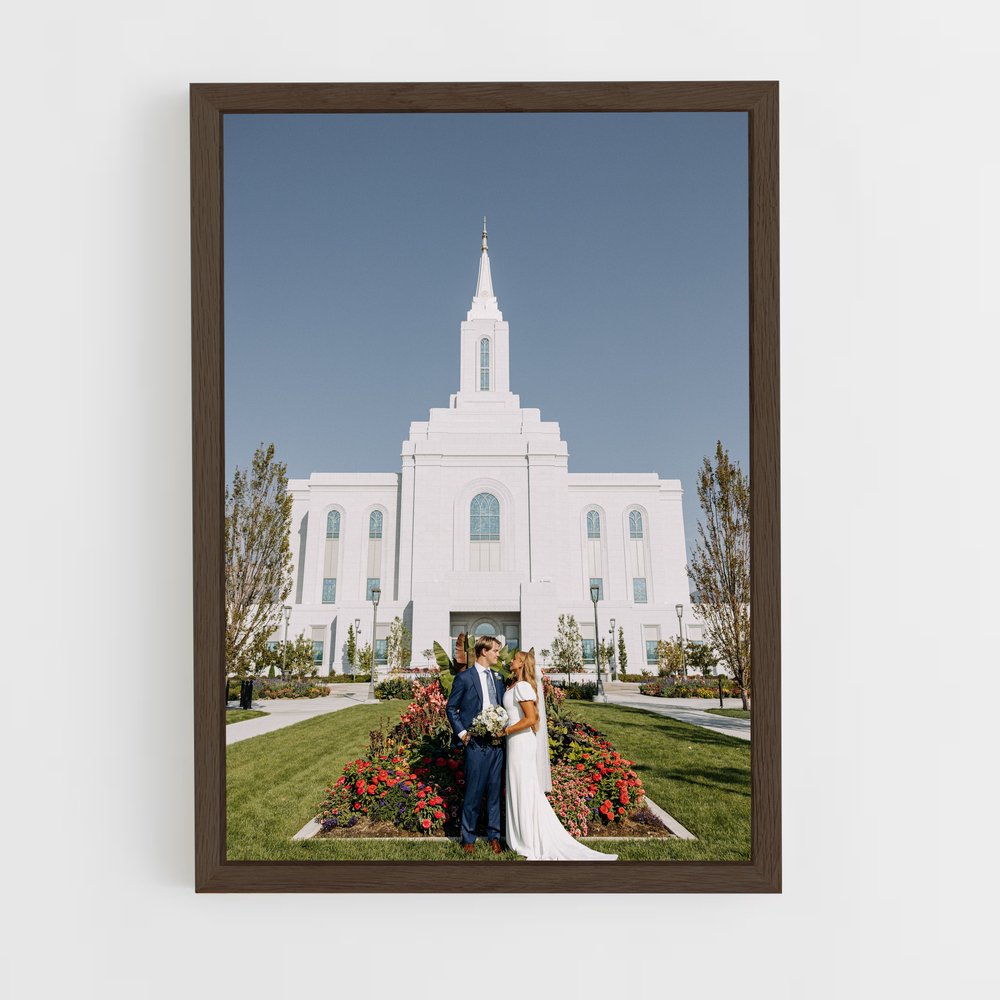 ap-lds temple-3 cadre Bois foncé