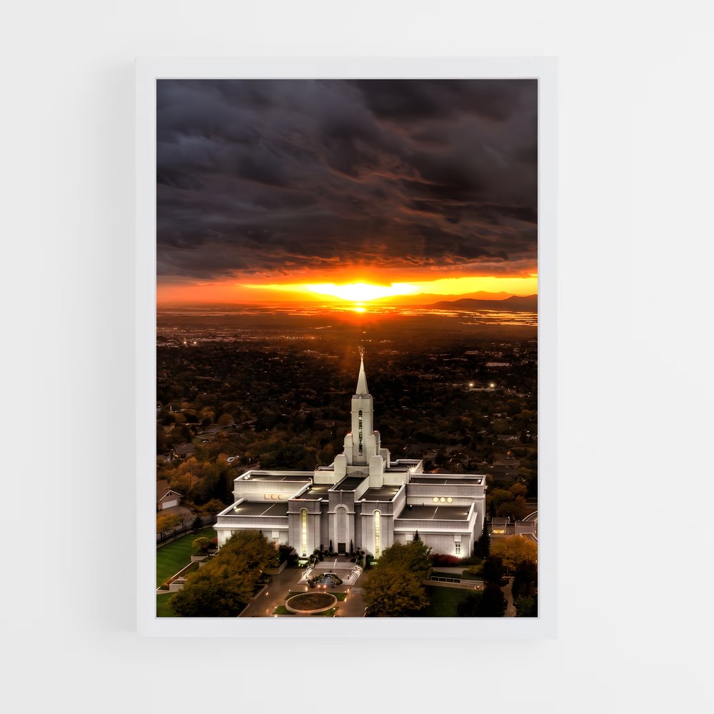 ap-lds temple-7 cadre Blanc