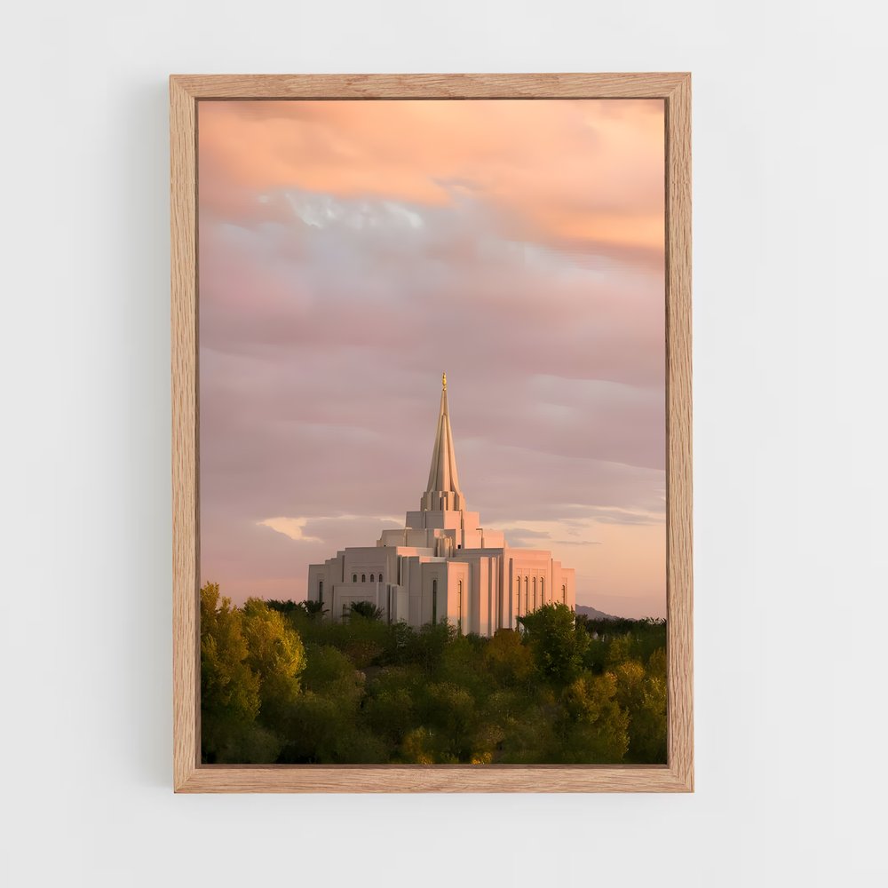 ap-lds temple-8 cadre Bois clair