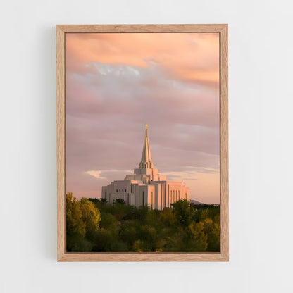 ap-lds temple-8 cadre Bois clair