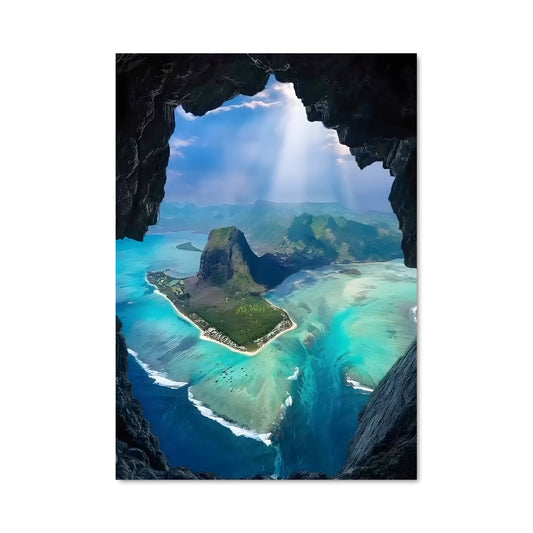 Poster Lumière de la Grotte