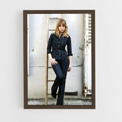 ap-lea seydoux-3 cadre Bois foncé