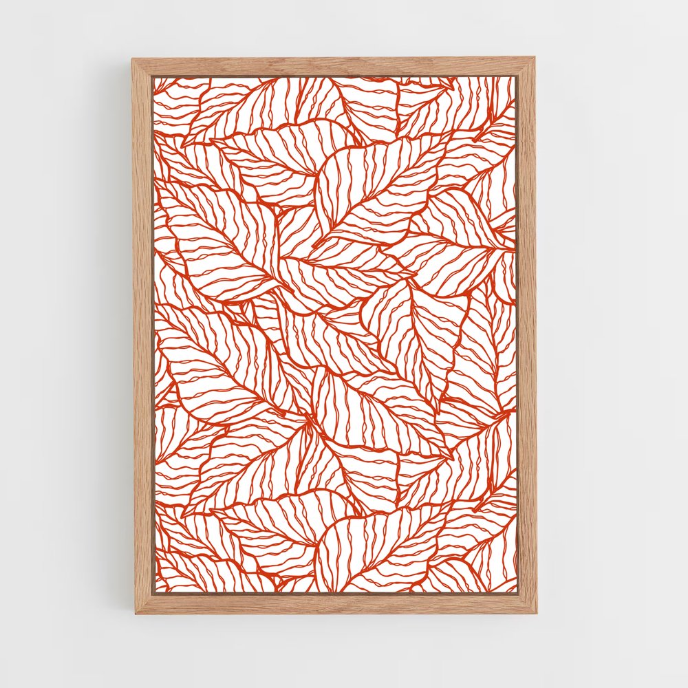 ap-leaf patterns-4 cadre Bois clair